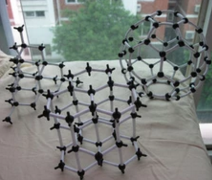 碳的同素异形体结构模型